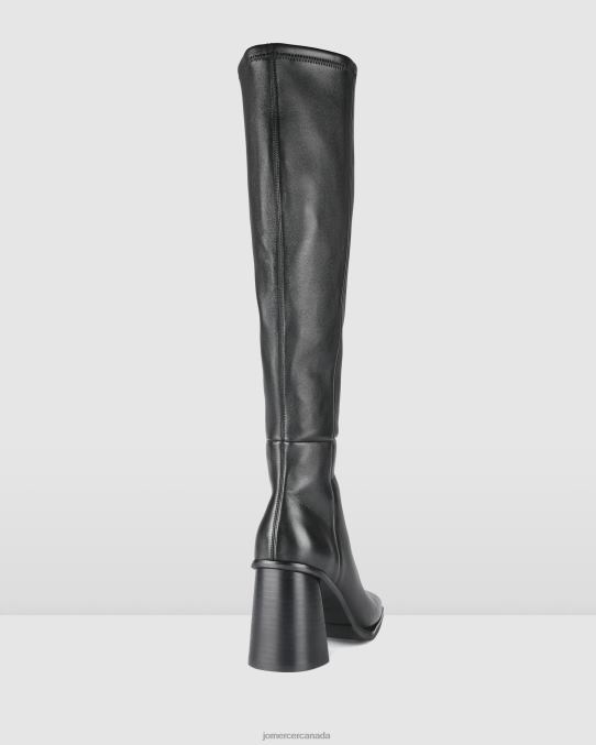 Kahlo knee boots Jo Mercer Black Leather Footwear 6D6FN367