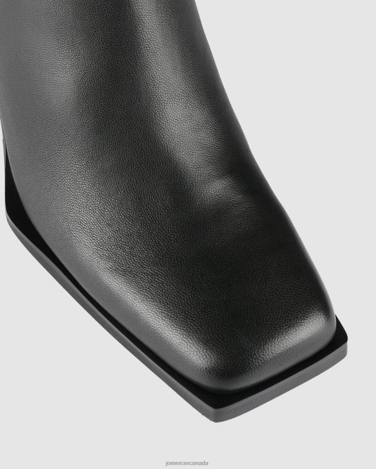 Kahlo knee boots Jo Mercer Black Leather Footwear 6D6FN367