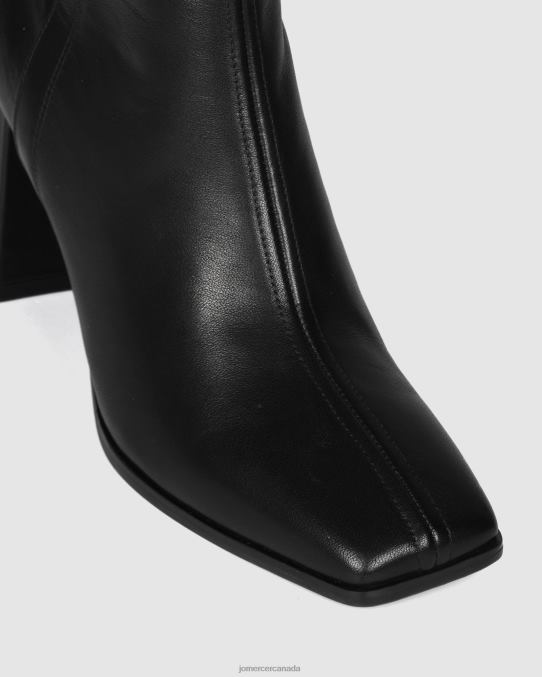 Nellie knee boots Jo Mercer Black Leather Footwear 6D6FN384