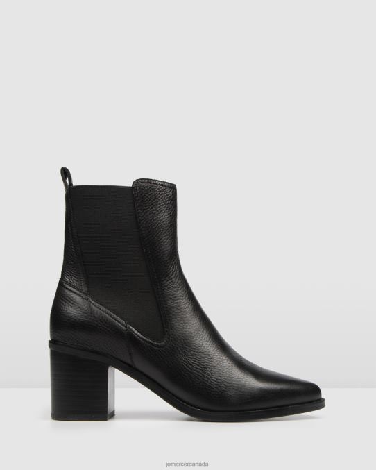 Ace mid ankle boots Jo Mercer Black Leather Footwear 6D6FN323