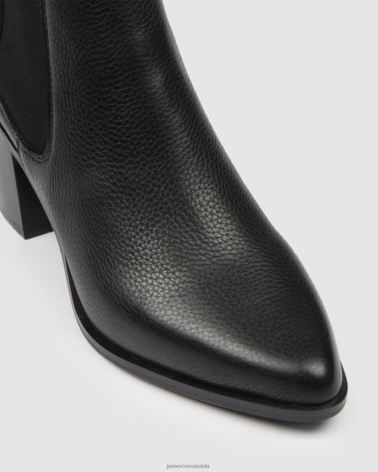 Allure mid ankle boots Jo Mercer Black Leather Footwear 6D6FN360