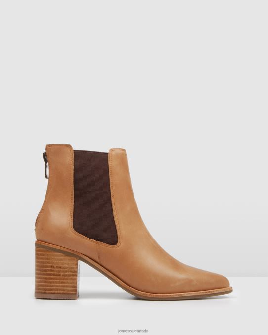 Allure mid ankle boots Jo Mercer Chocolate Leather Footwear 6D6FN362