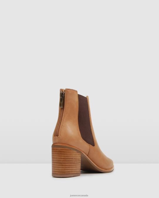 Allure mid ankle boots Jo Mercer Chocolate Leather Footwear 6D6FN362