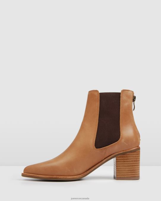 Allure mid ankle boots Jo Mercer Chocolate Leather Footwear 6D6FN362