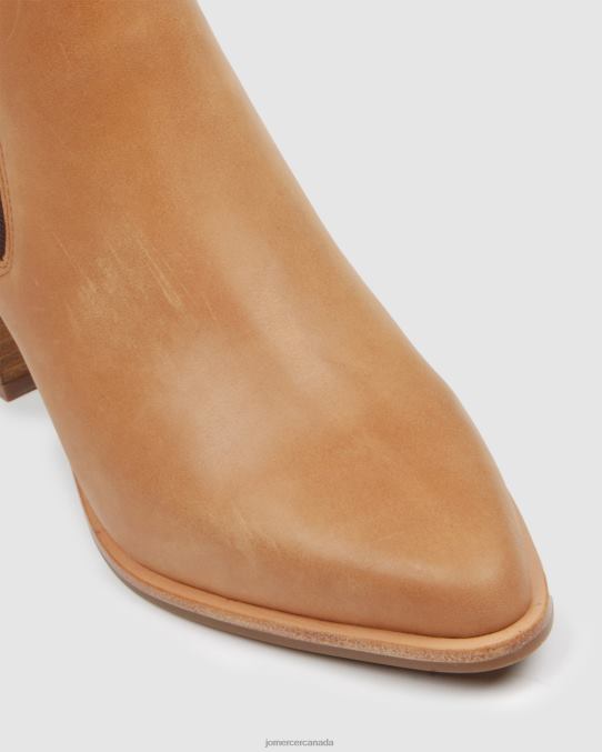 Allure mid ankle boots Jo Mercer Chocolate Leather Footwear 6D6FN362