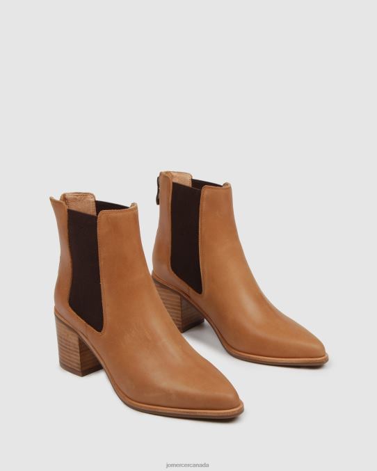 Allure mid ankle boots Jo Mercer Chocolate Leather Footwear 6D6FN362
