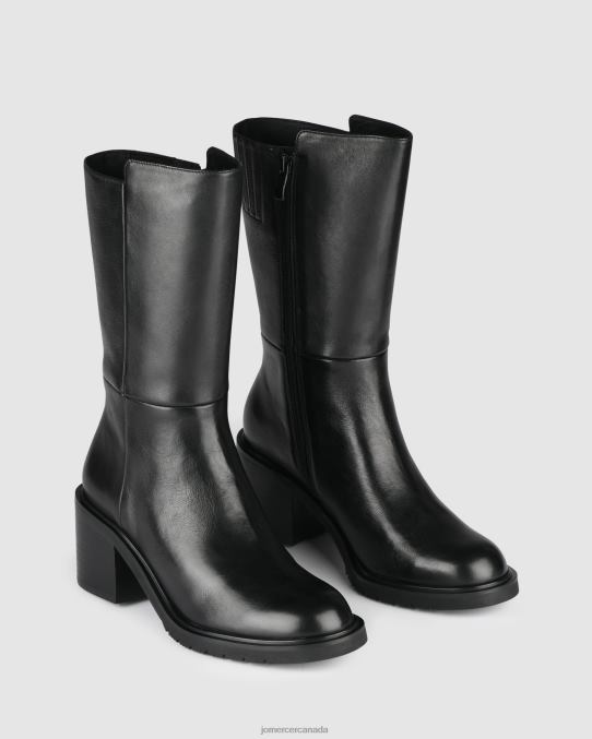 Antego calf boots Jo Mercer Black Leather Footwear 6D6FN373