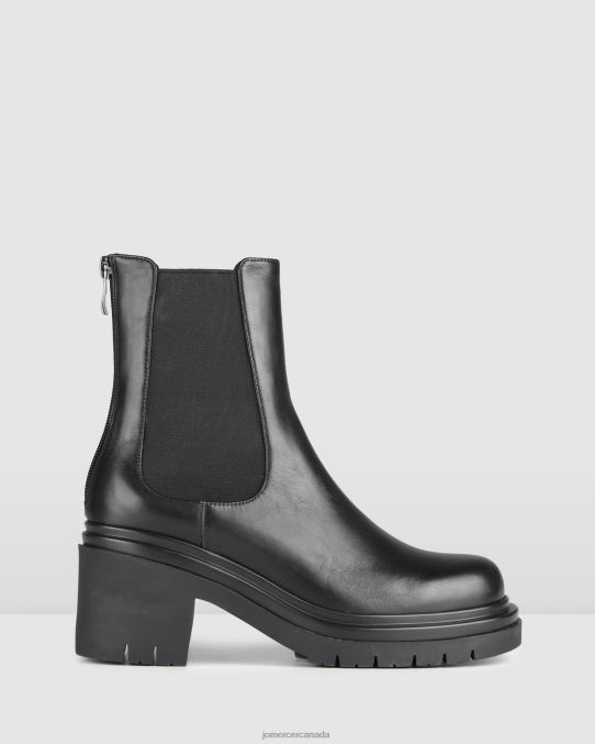 Bailey mid ankle boots Jo Mercer Black Leather Footwear 6D6FN300