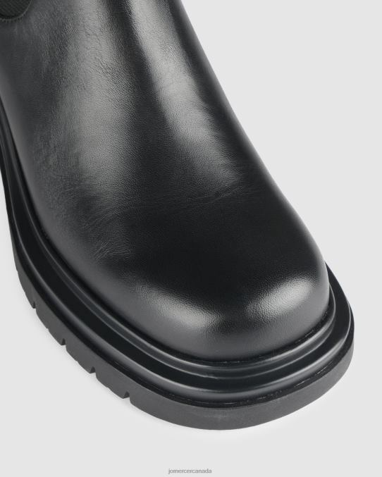 Bailey mid ankle boots Jo Mercer Black Leather Footwear 6D6FN300