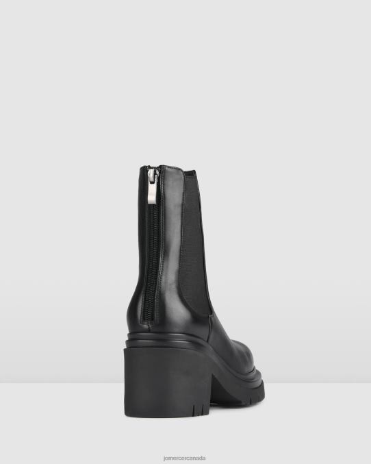 Bailey mid ankle boots Jo Mercer Black Leather Footwear 6D6FN300