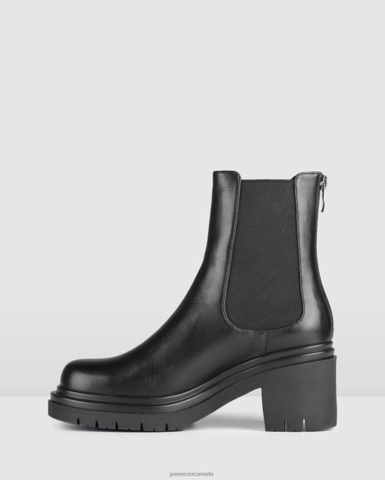 Bailey mid ankle boots Jo Mercer Black Leather Footwear 6D6FN300
