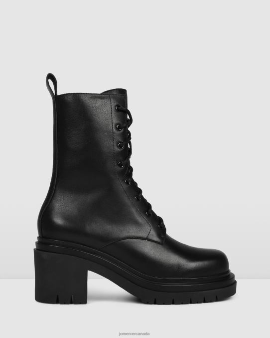 Bakura mid ankle boots Jo Mercer Black Leather Footwear 6D6FN364