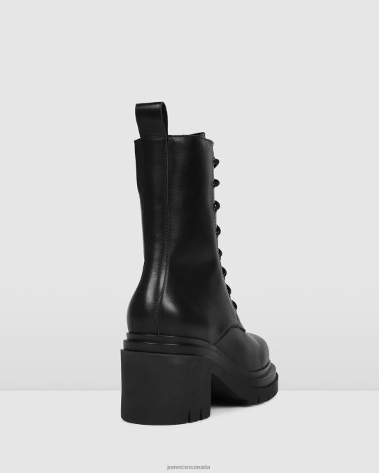 Bakura mid ankle boots Jo Mercer Black Leather Footwear 6D6FN364