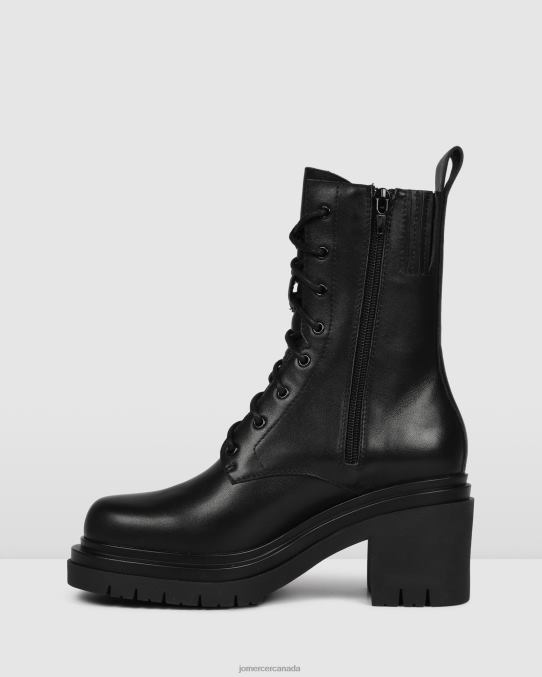 Bakura mid ankle boots Jo Mercer Black Leather Footwear 6D6FN364