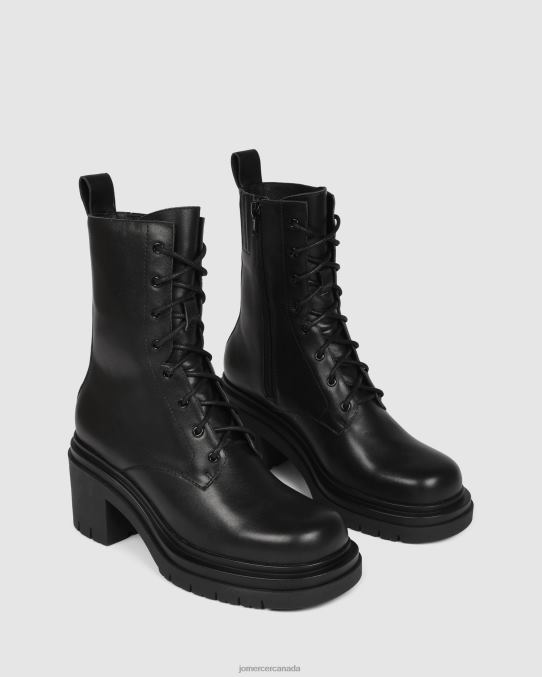 Bakura mid ankle boots Jo Mercer Black Leather Footwear 6D6FN364