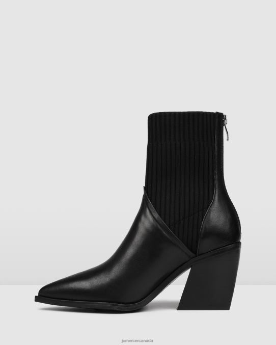 Fade mid ankle boots Jo Mercer Black Leather Footwear 6D6FN333