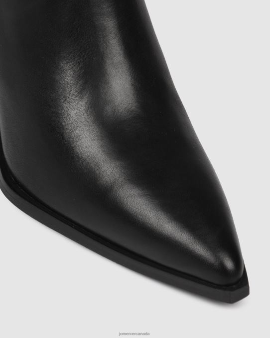 Fade mid ankle boots Jo Mercer Black Leather Footwear 6D6FN333
