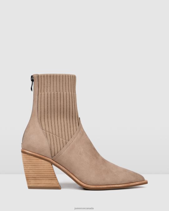 Fade mid ankle boots Jo Mercer Taupe Nubuck Footwear 6D6FN363