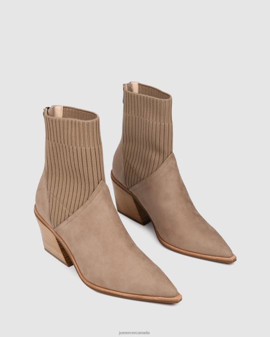 Fade mid ankle boots Jo Mercer Taupe Nubuck Footwear 6D6FN363