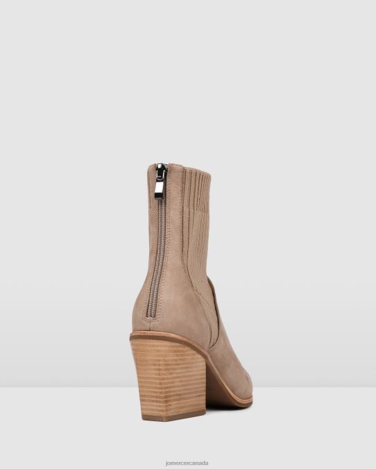 Fade mid ankle boots Jo Mercer Taupe Nubuck Footwear 6D6FN363
