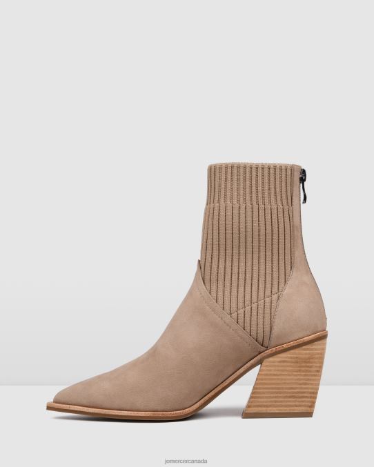 Fade mid ankle boots Jo Mercer Taupe Nubuck Footwear 6D6FN363
