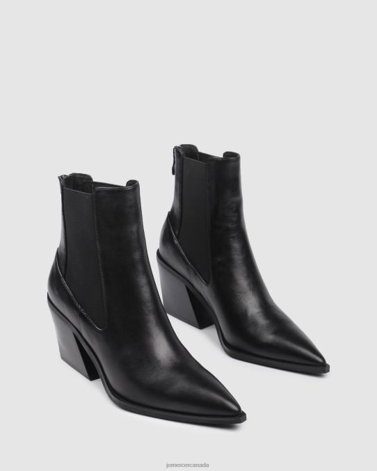Feist mid ankle boots Jo Mercer Black Leather Footwear 6D6FN334