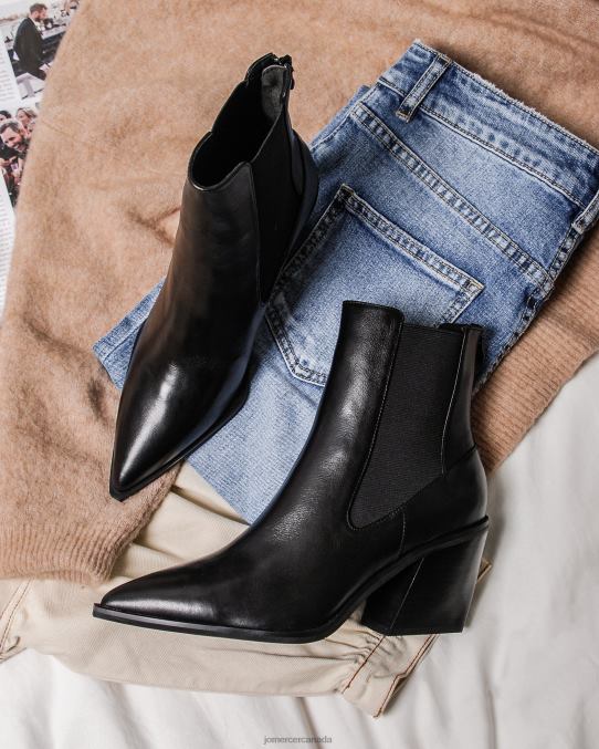Feist mid ankle boots Jo Mercer Black Leather Footwear 6D6FN334