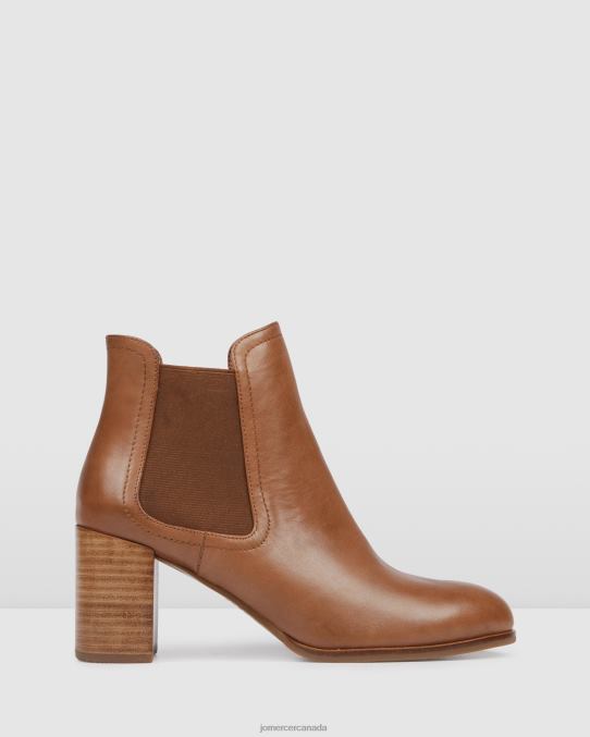 Franco mid ankle boots Jo Mercer Tan Leather Footwear 6D6FN352