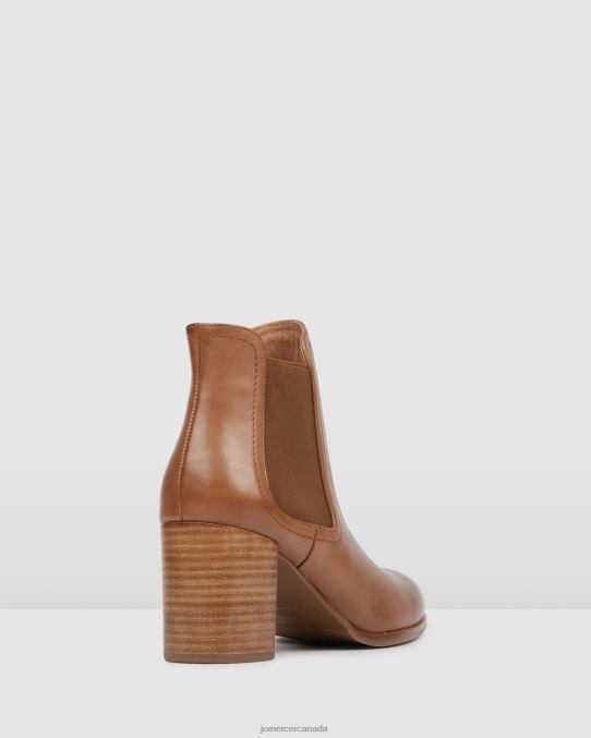 Franco mid ankle boots Jo Mercer Tan Leather Footwear 6D6FN352