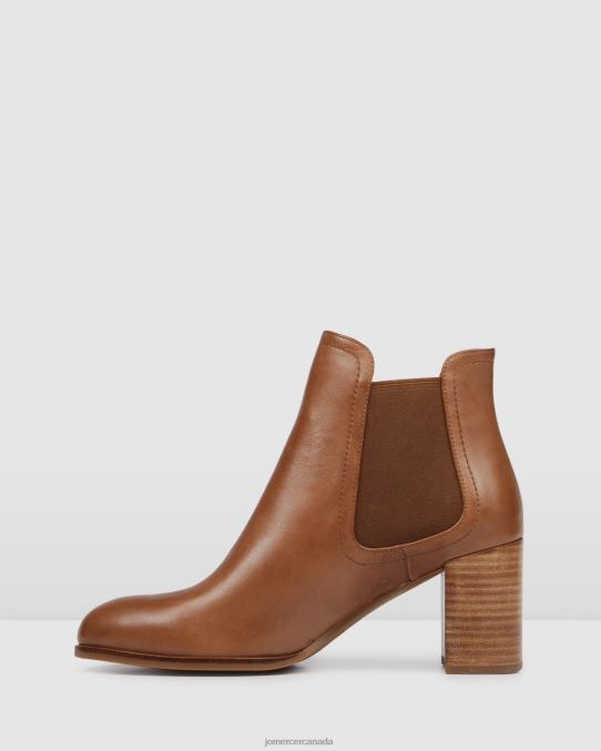 Franco mid ankle boots Jo Mercer Tan Leather Footwear 6D6FN352