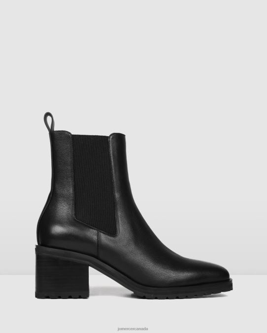 Harley mid ankle boots Jo Mercer Black Leather Footwear 6D6FN357