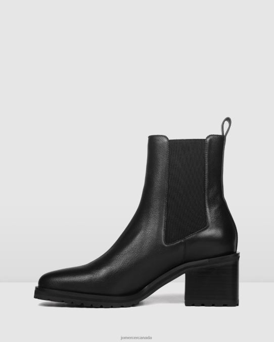 Harley mid ankle boots Jo Mercer Black Leather Footwear 6D6FN357