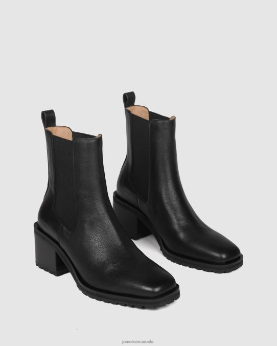 Harley mid ankle boots Jo Mercer Black Leather Footwear 6D6FN357