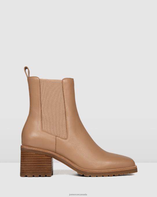 Harley mid ankle boots Jo Mercer Tan Leather Footwear 6D6FN359