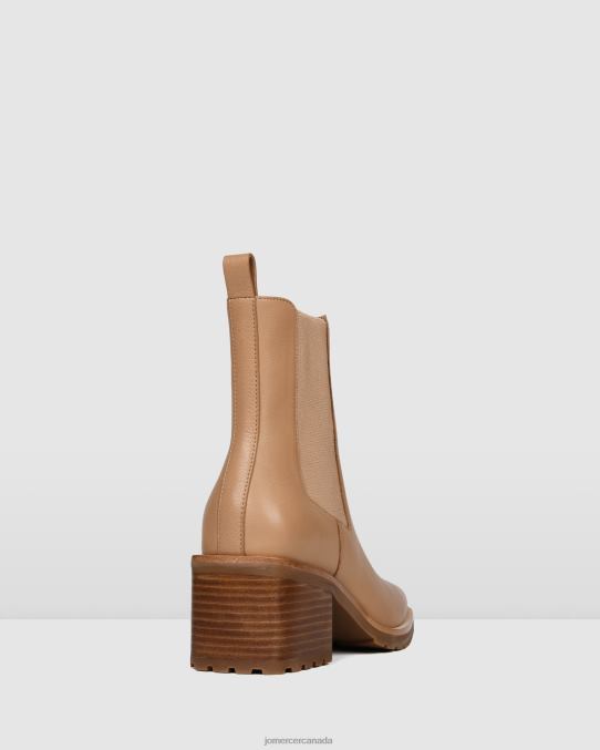 Harley mid ankle boots Jo Mercer Tan Leather Footwear 6D6FN359