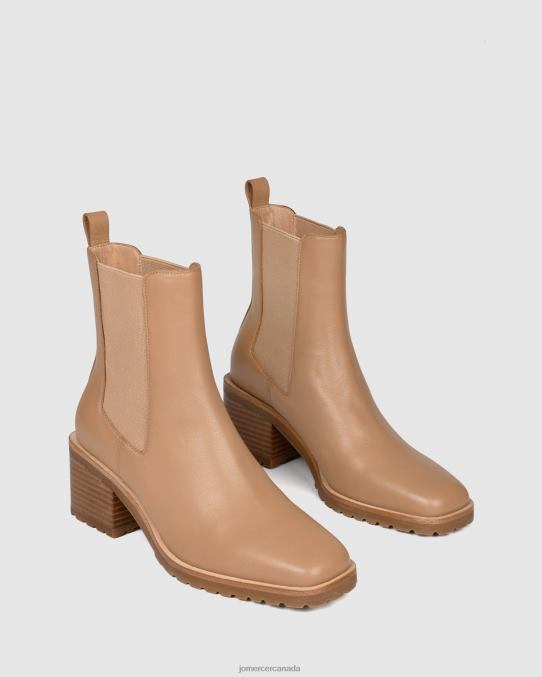 Harley mid ankle boots Jo Mercer Tan Leather Footwear 6D6FN359
