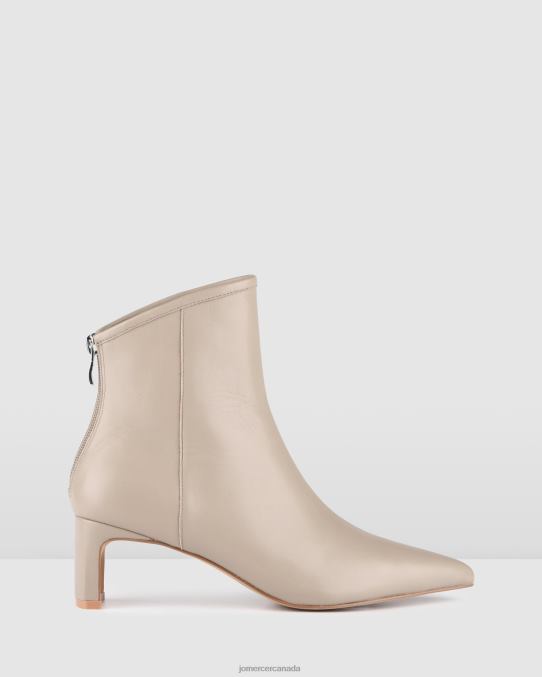 Jade mid ankle boots Jo Mercer Taupe Leather Footwear 6D6FN321