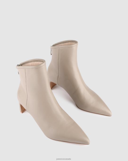 Jade mid ankle boots Jo Mercer Taupe Leather Footwear 6D6FN321