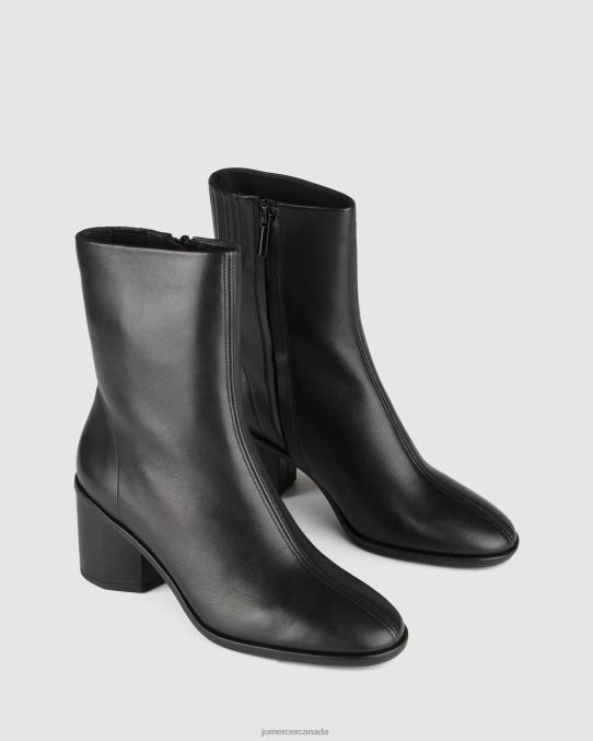 Kearney mid ankle boots Jo Mercer Black Leather Footwear 6D6FN310