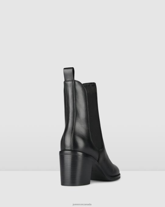 Marlowe mid ankle boots Jo Mercer Black Leather Footwear 6D6FN307