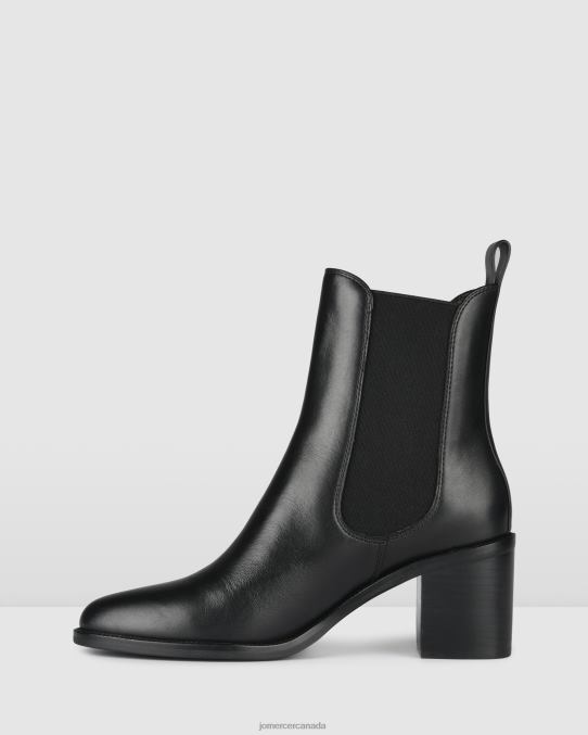 Marlowe mid ankle boots Jo Mercer Black Leather Footwear 6D6FN307