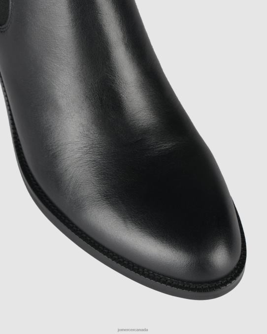 Marlowe mid ankle boots Jo Mercer Black Leather Footwear 6D6FN307