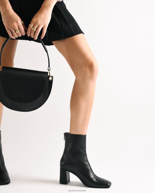 Nevada mid ankle boots Jo Mercer Black Leather Footwear 6D6FN295