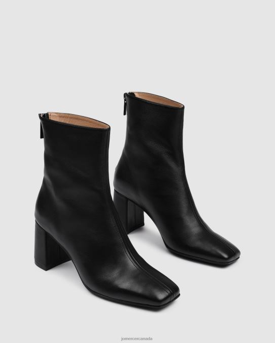 Nevada mid ankle boots Jo Mercer Black Leather Footwear 6D6FN295