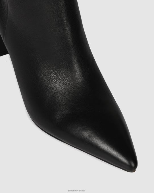 Pixie calf boots Jo Mercer Black Leather Footwear 6D6FN380