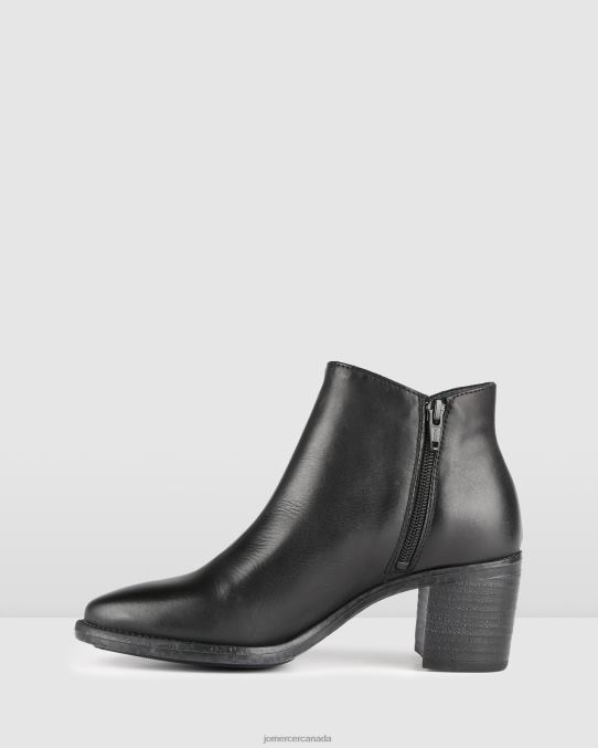 Sense mid ankle boots Jo Mercer Black Leather Footwear 6D6FN353
