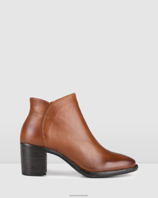 Sense mid ankle boots Jo Mercer Brandy Leather Footwear 6D6FN354