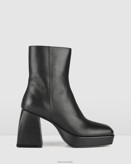 Solar platform high ankle boots Jo Mercer Black Leather Footwear 6D6FN149