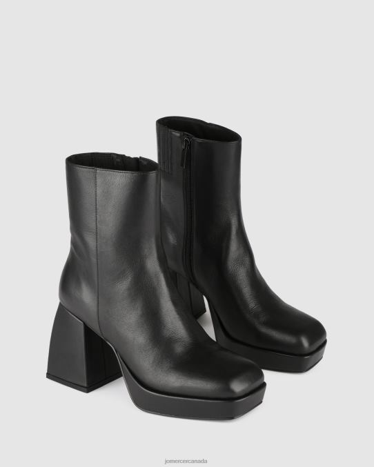 Solar platform high ankle boots Jo Mercer Black Leather Footwear 6D6FN149
