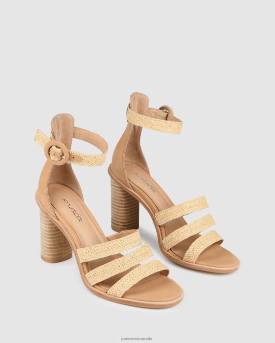 Bianchi high heels Jo Mercer Natural Raffia Footwear 6D6FN107